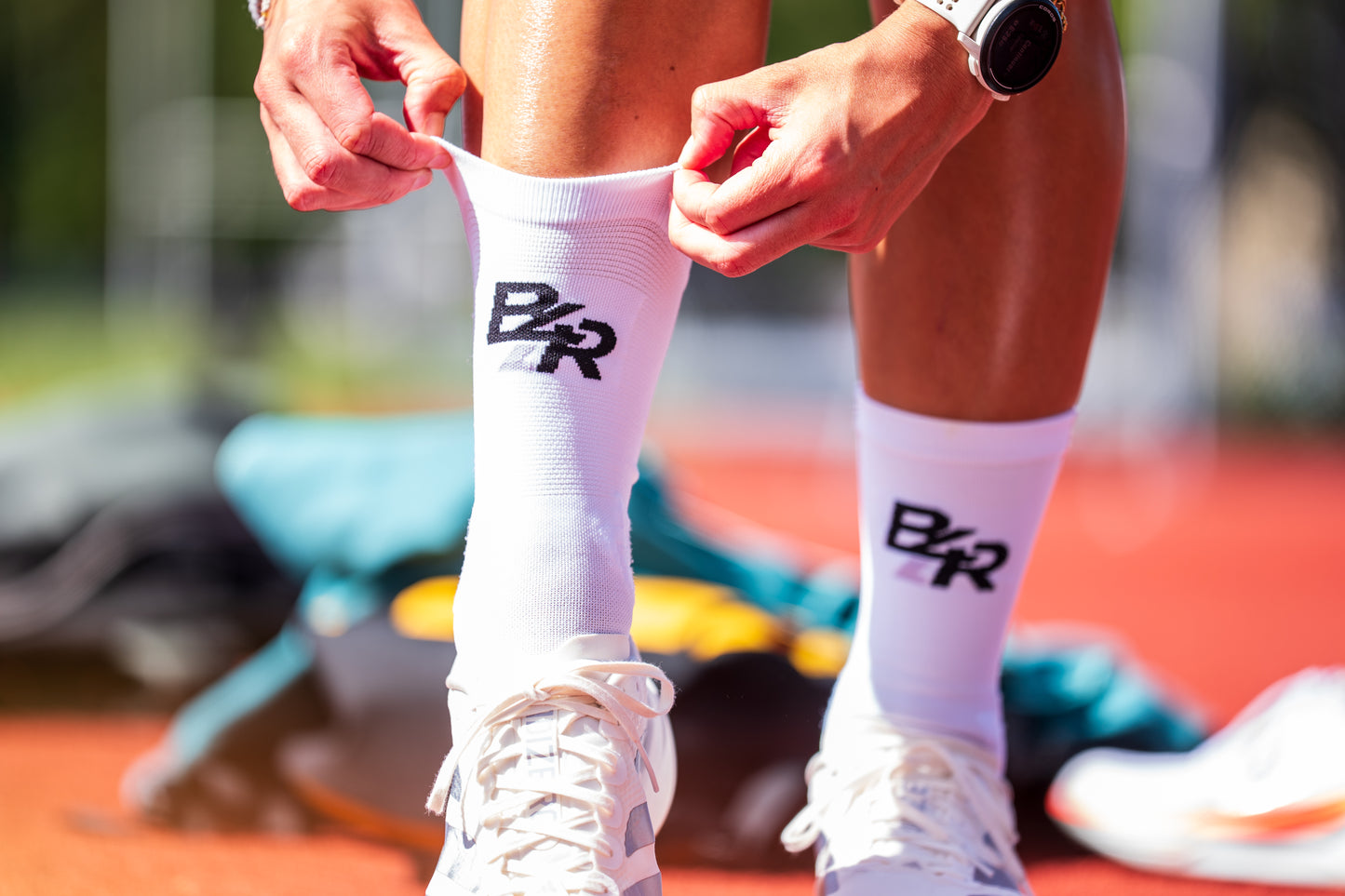 Chaussettes Running GO FAST Purple